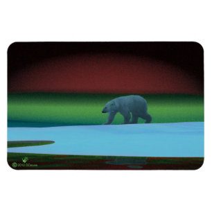 Polar Lights Eisbär Magnet