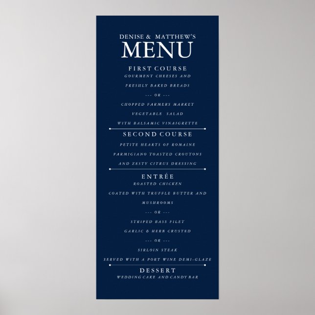 Polar Night Blue Poster (Vorne)