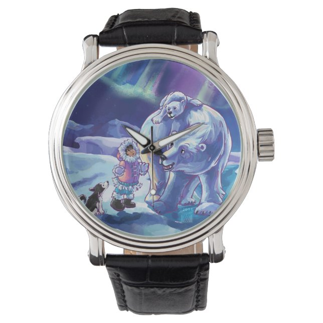 Polar Pals Armbanduhr (Vorderseite)