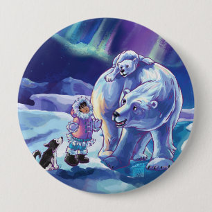 Polar Pals Button