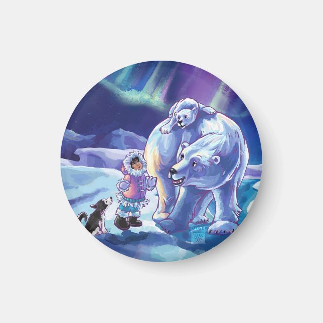 Polar Pals Magnet (Vorne)