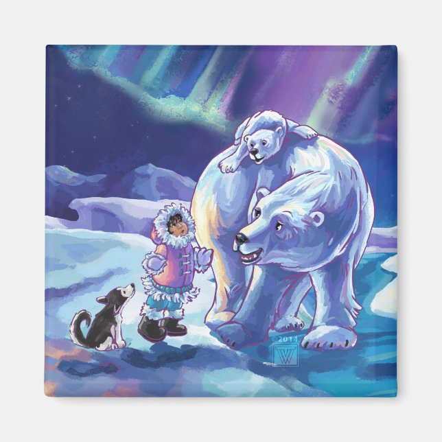 Polar Pals Magnet (Vorne)