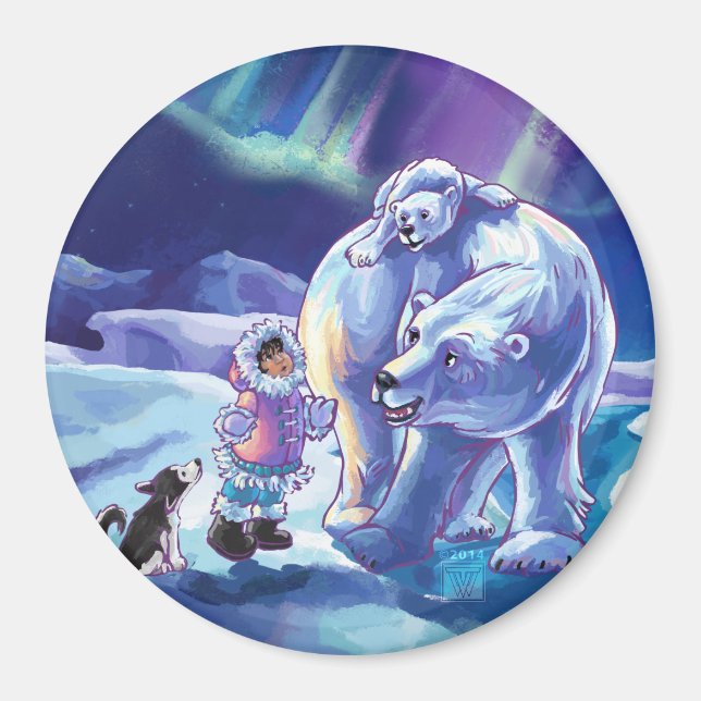 Polar Pals Magnet (Vorne)