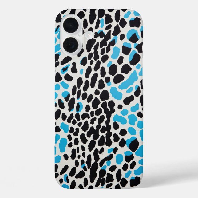 Polar Print Abstrakt Patterngehäuse Telefon iPhone 16 Plus Hülle (Rückseite)