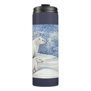 Polar Snow Bears Thermosbecher