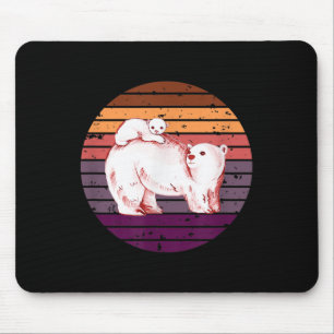 Polarbär, Nordpolarbär, Umwelt P Mousepad
