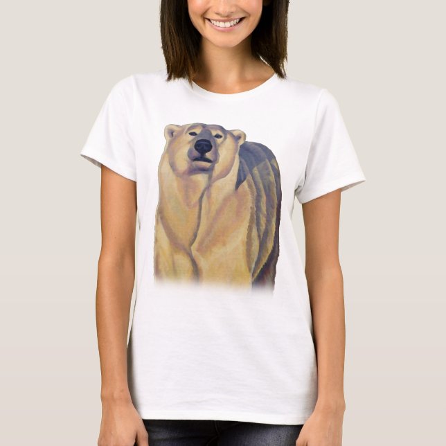 Polarbärbären-Shirts für Frauen T-Shirt (Vorderseite)
