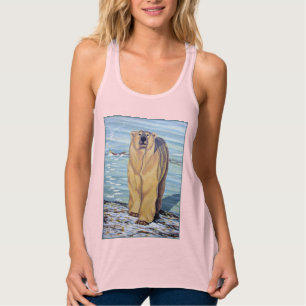 Polarbärbären-Shirts für Frauen Tank Top