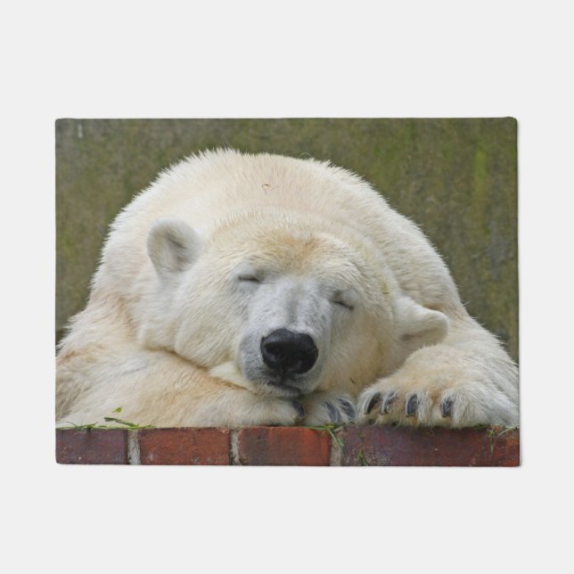 PolarBear 001 Fußmatte (Vorderseite)