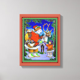 Polarbear Gift Leinwanddruck