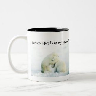 polare Jungs-Tasse Zweifarbige Tasse