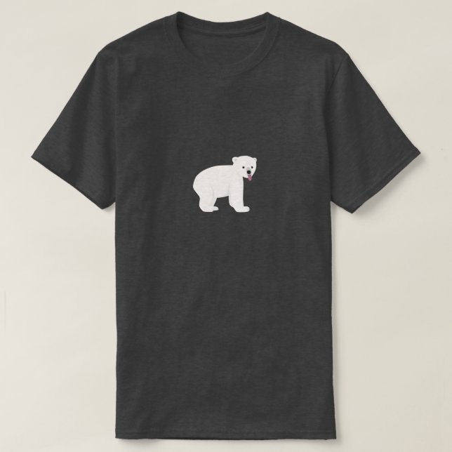 Polarer Bärenjungs-T - Shirt (Design vorne)