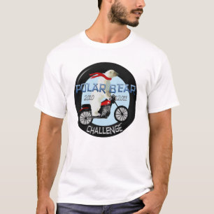 Polarer Bärn-Herausforderungs-Motorrad-Shirt T-Shirt