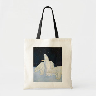 Polarer Bärn-Winter-magische Taschen-Tasche - Tragetasche