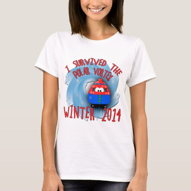 POLARER TURBULENZ 2014 Winter T-Shirt (Vorderseite)