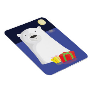 Polarer Weihnachtsmagnet Magnet