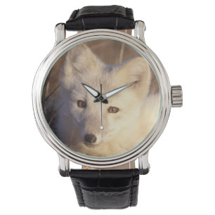 Polarfuchs, Alopex lagopus Armbanduhr