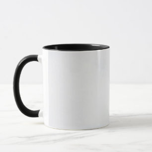 Polarfuchs zusammengerollt im Winter Tasse