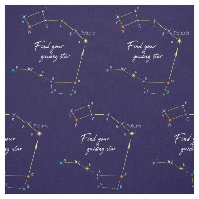Polaris Star finden Stoff (Muster)