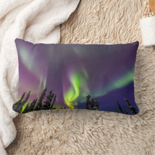 Polarlicht Fairbanks, Alaska Lendenkissen