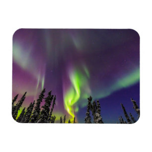 Polarlicht Fairbanks, Alaska Magnet