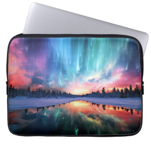 Polarlicht, Nordlicht, Laptopschutzhülle