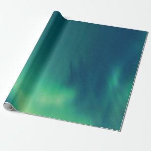 Polarlicht Nordlichter Alaska Himmel Geschenkpapier
