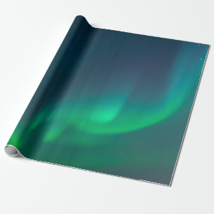 Polarlicht Nordlichter Alaska Himmel Geschenkpapier