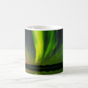 Polarlicht Nordlichter Island Kaffeetasse