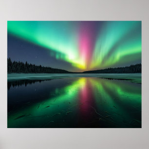 Polarlicht Poster