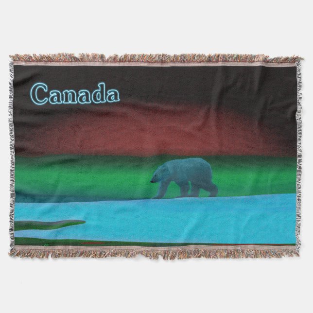 Polarlichter Decke (Vorderseite)