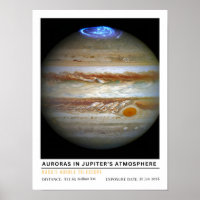 Polarlichter in Jupiters Atmosphäre