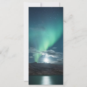 Polarlichter Vollmond Karte