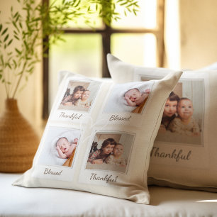 Polaroid Style Coussin photo - Merci et béni