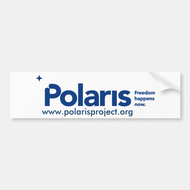 Polarstern-Autoaufkleber Autoaufkleber (Vorne)