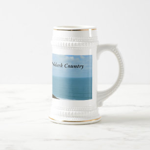 Poldark Country Foto Cornwall England Bierglas