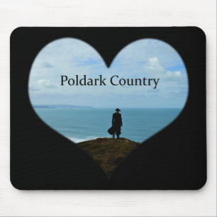 Poldark Land-Foto Cornwall England Mousepad
