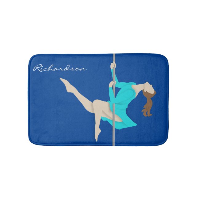 Pole Fitness Badematte (Vorderseite)