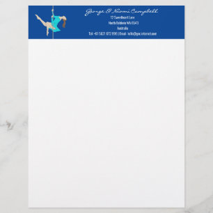 Pole Fitness Briefbogen