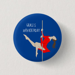 Pole Fitness Button