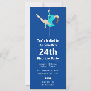 Pole Fitness Einladung