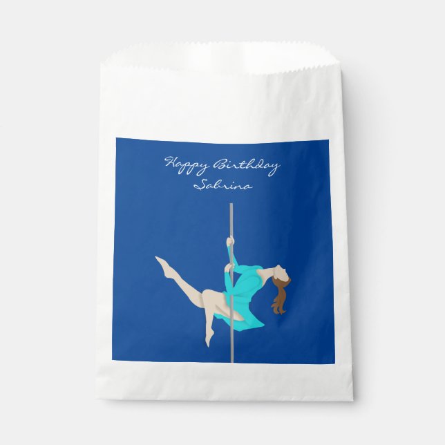 Pole Fitness Geschenktütchen (Vorderseite)