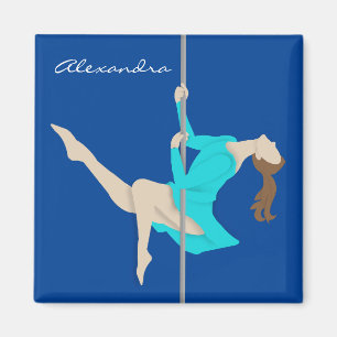 Pole Fitness Magnet