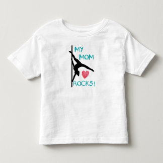 Pole-Fitness-Mama-Felsen! Kleinkind-T-Shirt Kleinkind T-shirt