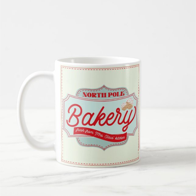 Pôle Nord Boulangerie Café Mug (Gauche)