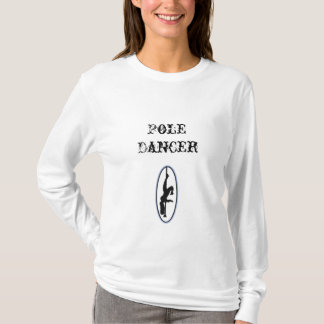 Pole-Tänzer-langer Hülsehoodie-T - Shirt