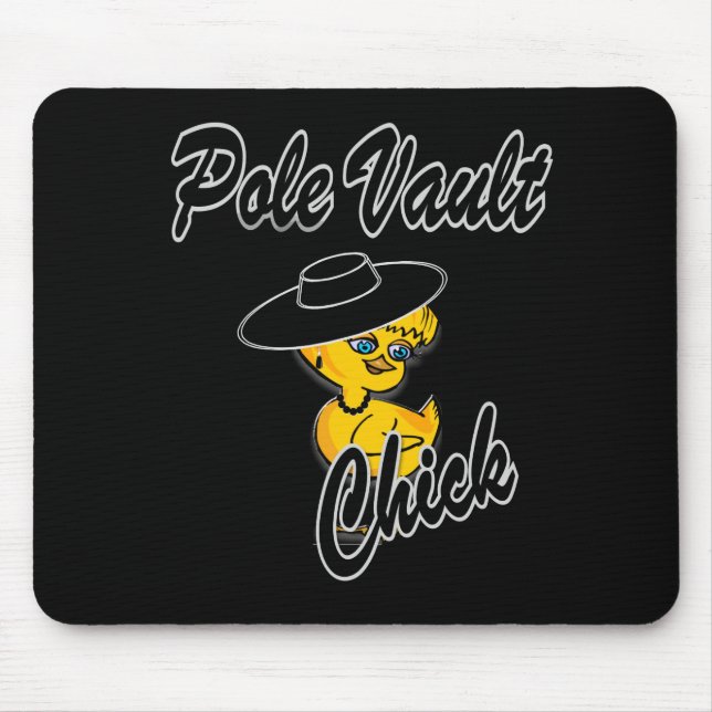 Pole Vault Chick #4 Mousepad (Vorne)