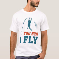 Pole Vault Funny Polevault Vaulting Sie Run I Fly