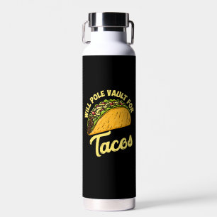 Pole Vault für Tacos Trinkflasche
