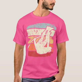 Pole Vault Pole Vaulting 60er 70er Style Retro Pol T-Shirt